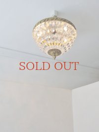 フランス クリスタルガラスが素敵なエンパイア シーリングライト  10%OFF 