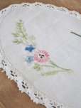 画像3: フランス 刺繍がかわいい テーブルクロス