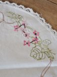 画像9: フランス 刺繍がかわいい テーブルクロス