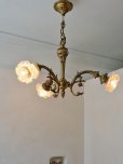 フランス　かわいい　アンティーク　薔薇　シャンデリア