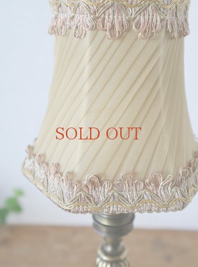 画像9: フランス 真鍮のデザインが大人っぽい テーブルランプ