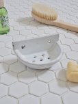 フランス　かわいい　アンティーク　ソープディッシュ
