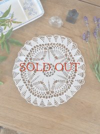 フランス レース編み テーブルセンター  10%OFF 