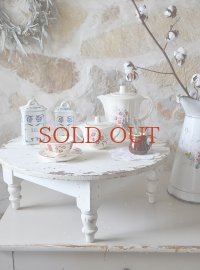フランス シャビーなローテーブル  10%OFF 