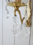 画像10: フランス 色々なガラスドロップがかわいい ウォールライト