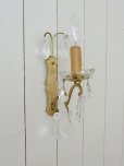 画像5: フランス 色々なガラスドロップがかわいい ウォールライト