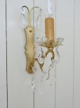 画像11: フランス 色々なガラスドロップがかわいい ウォールライト