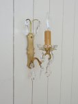 画像5: フランス 色々なガラスドロップがかわいい ウォールライト