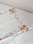 画像5: お花の刺繍がかわいい テーブルクロス