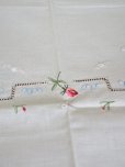 画像7: お花の刺繍がかわいい テーブルクロス