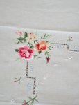 画像4: お花の刺繍がかわいい テーブルクロス