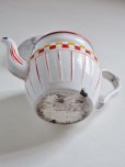 画像14: フランス BB社製格子柄がかわいい ホーロー製ティーポット