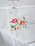 画像12: お花の刺繍がかわいい テーブルクロス