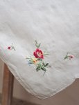 画像11: お花の刺繍がかわいい テーブルクロス