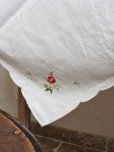 画像3: お花の刺繍がかわいい テーブルクロス