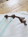 画像11: フランス ガラスバータオル掛け