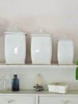 画像7: フランス デザインがかわいい陶器製 キャニスター3個セット