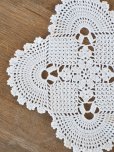 画像7: フランス デザインがかわいいレース編み テーブルセンター