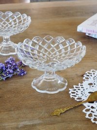 フランス BAYEL社製カットが綺麗な ミニコンポート皿  10%OFF 