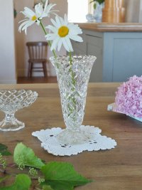 フランス ガラス製フラワーベース  10%OFF 