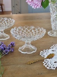 フランス BAYEL社製カットが綺麗な ミニコンポート皿  10%OFF 