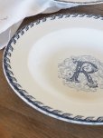 画像5: フランス 1900年頃の K&G_Luneville製 スープ皿