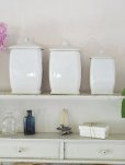 画像9: フランス デザインがかわいい陶器製 キャニスター3個セット
