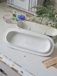 画像12: フランス 陶器製コーム入れ