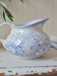 画像7: フランス 1900年前後のお花柄が素敵な サルグミンヌ U&Cピッチャー