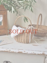 フランス デザインがかわいい ミニパニエ