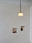 画像4: フランス 薔薇の小さなガラスシェード