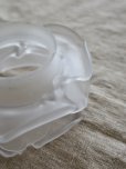 画像11: フランス 薔薇の小さなガラスシェード