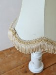 画像7: フランス 陶器の小花がかわいい テーブルランプ