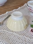 画像9: フランス クリーム色がかわいい ミニカフェオレボウル