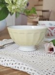 画像2: フランス<br/>クリーム色がかわいい<br/>ミニカフェオレボウル (2)