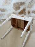 画像15: フランス オリジナルペイントが素敵な コンソールテーブル