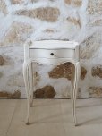 画像8: フランス ペイントが素敵な ナイトキャビネット