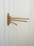 画像2: フランス<br/>木地のままの質感が素敵な<br/>バンブースタイルタオル掛け (2)