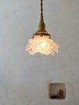 画像3: フランス 薔薇の小さなガラスシェード