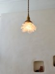 画像2: フランス<br/>薔薇の小さなガラスシェード (2)