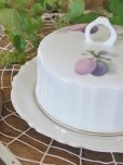 画像3: プラムの絵柄が素敵な 陶器製バターケース