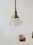 画像6: フランス 薔薇の小さなガラスシェード