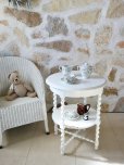 フランス　かわいい　アンティーク　サイドテーブル
