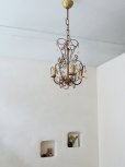 画像8: フランス 小さいサイズの オパリン製シャンデリア