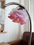 画像6: フランス 薔薇のシェードが素敵な テーブルランプ