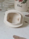 画像13: フランス お花がかわいい陶器製 キャニスター