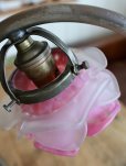 画像13: フランス 薔薇のシェードが素敵な テーブルランプ