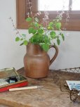 フランス　素朴な陶器製　ピッチャー