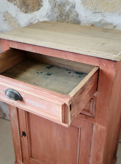 画像7: オーク天板が素朴で素敵な キャビネット