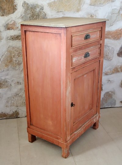 画像17: オーク天板が素朴で素敵な キャビネット